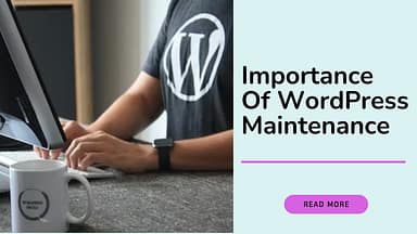 importance of website maintenance