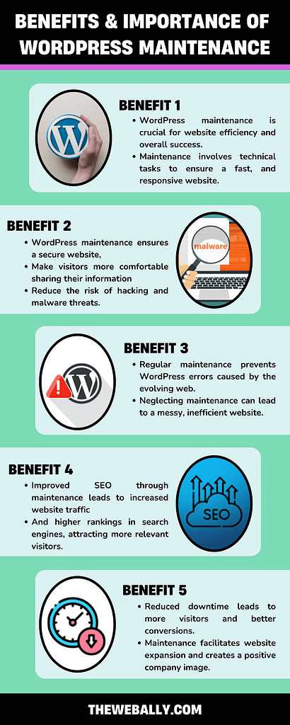 benefits and importance of WordPress maintenance